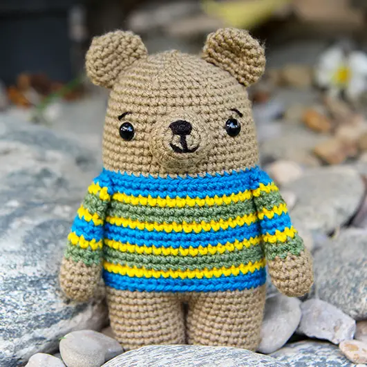 Bax the crochet bear thumbnail