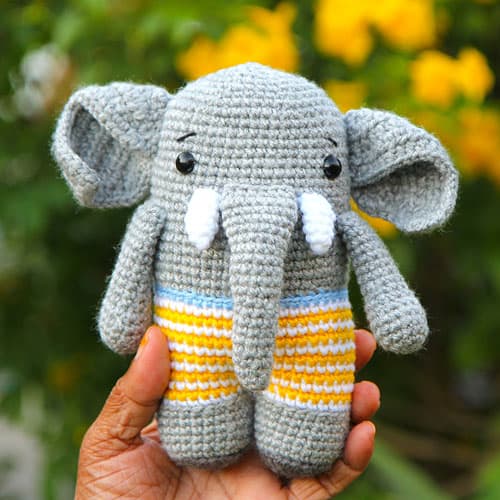 amigurumi elephant