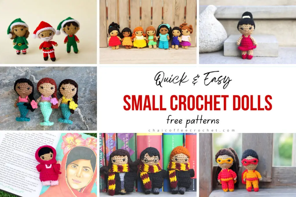 quick and easy small crochet dolls free patterns