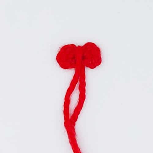 crochet bow tie

