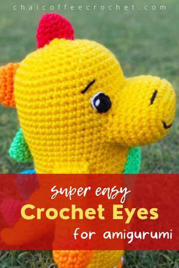 How to Embroider Facial features on Amigurumi
