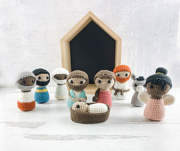 crochet Nativity set