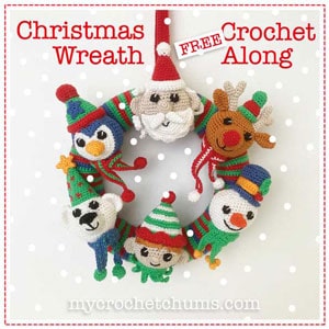 crochet christmas wreath
