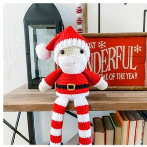 crochet Santa large doll
