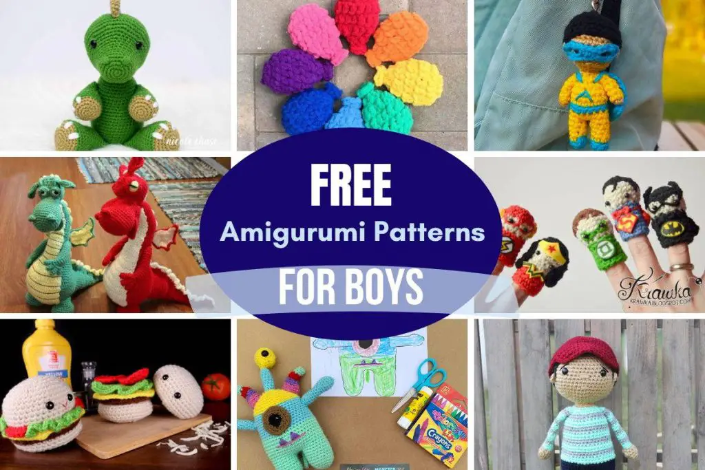 Free Amigurumi Patterns for Boys