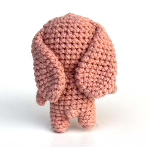 crochet bunny tail