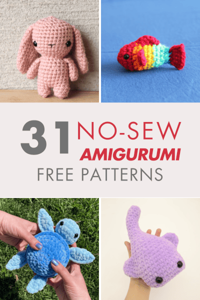 30 Free No-Sew Amigurumi Crochet Patterns
