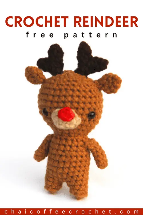 small crochet reindeer free pattern