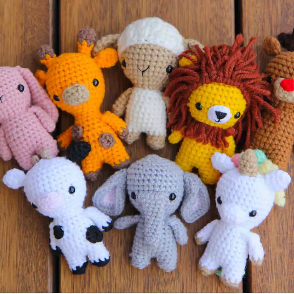 small crochet animals