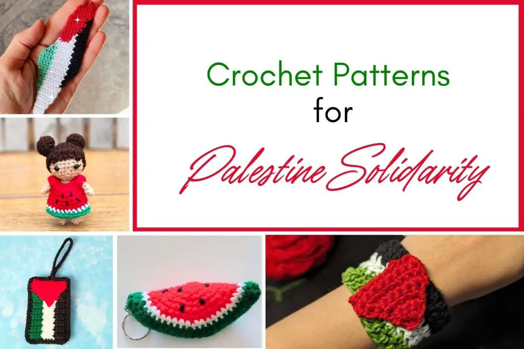 crochet patterns for Palestine solidarity