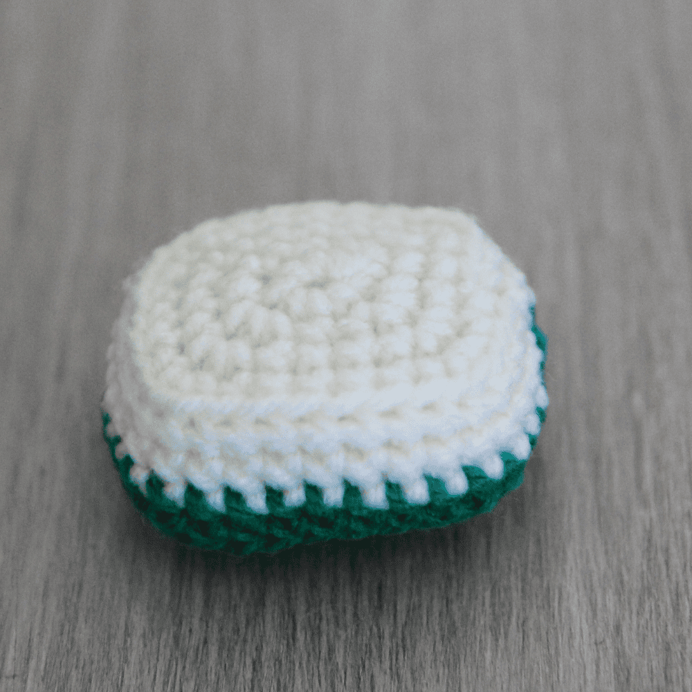 crochet mahjong tile base