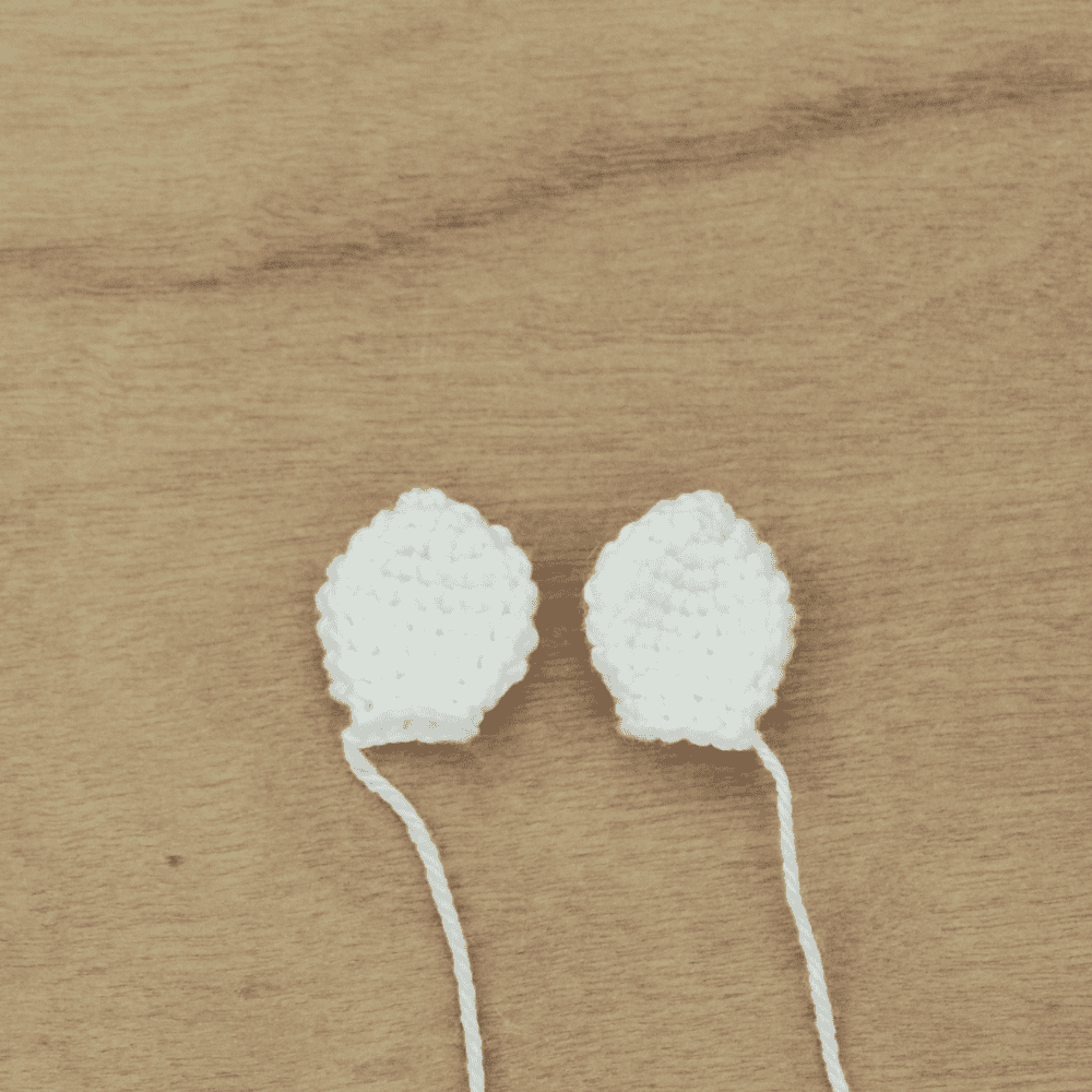 crochet bee wings